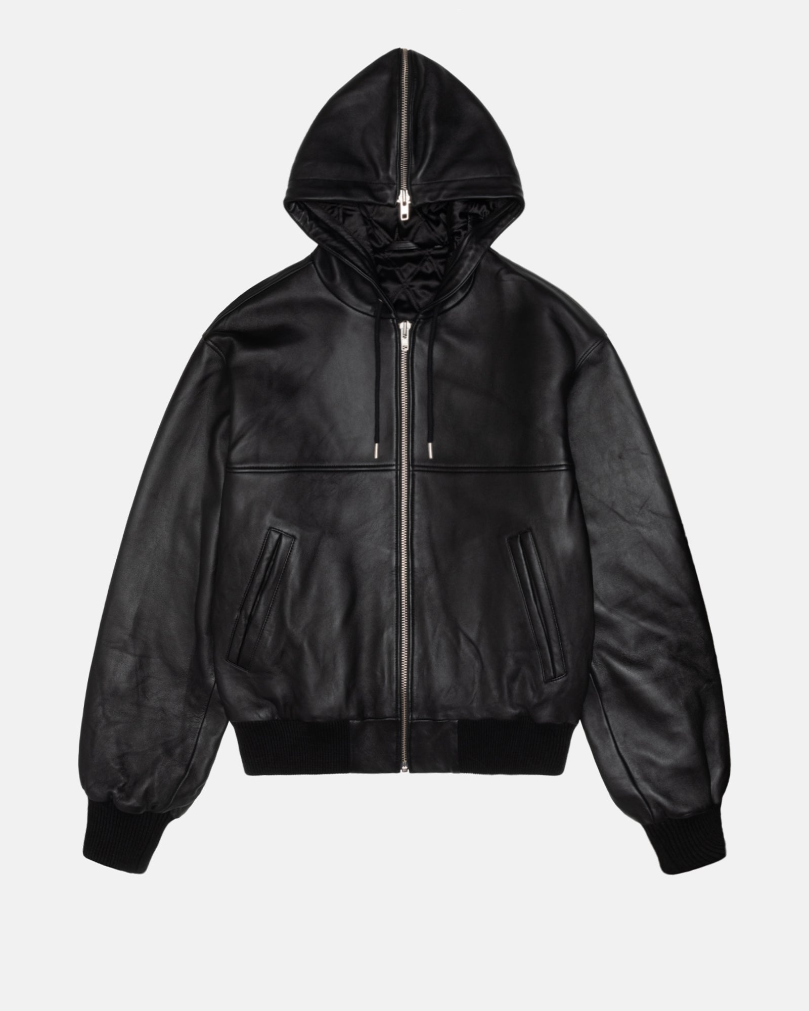 SS LINK LEATHER BOMBER